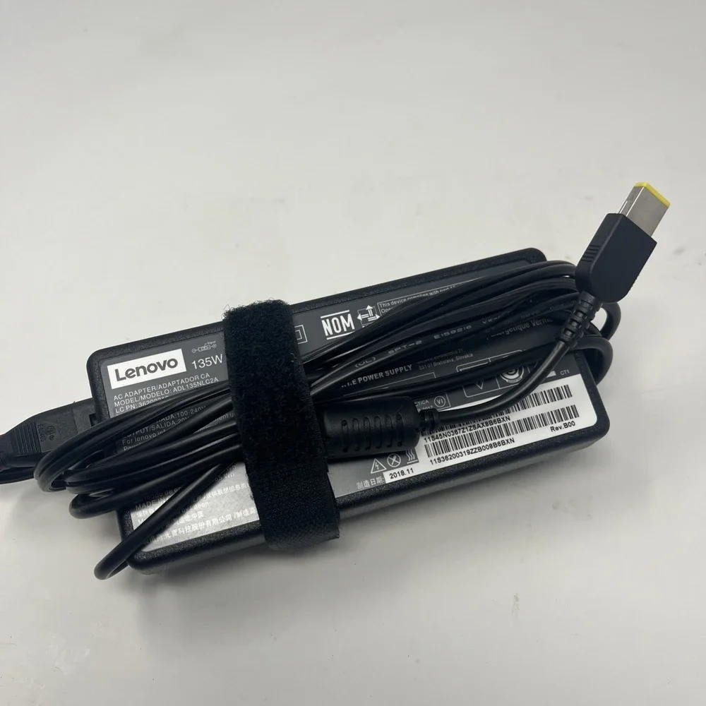 Lenovo AC Adapter 20V 6.75A 135W Genuine Laptop ADL135NLC2A